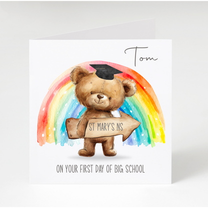 Personalised First Day of School/Montessori