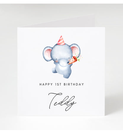 Personalised Animal Themed Birthday Cards