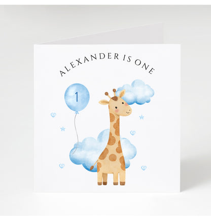 Personalised Animal Themed Birthday Cards
