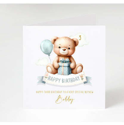 Personalised Animal Themed Birthday Cards
