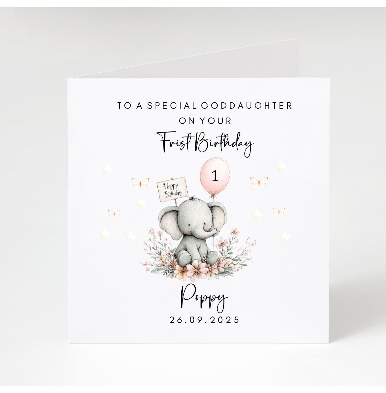 Personalised Animal Themed Birthday Cards