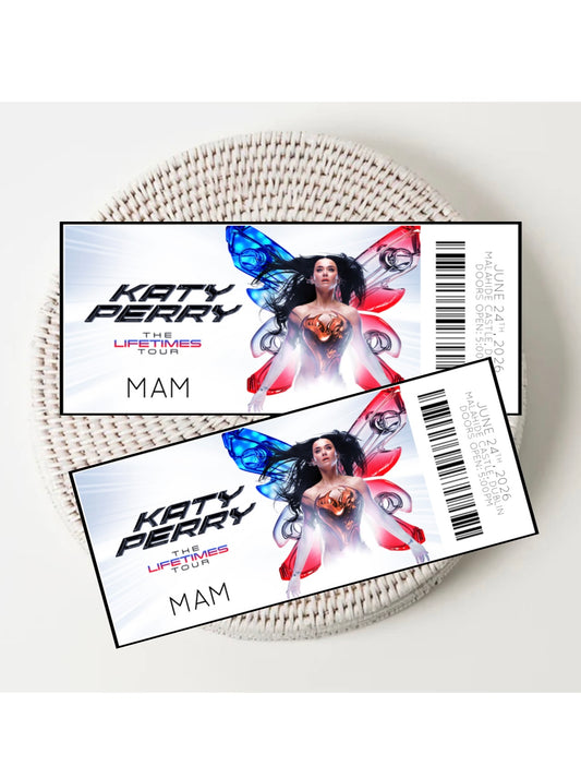 Personalised Katy Perry Tickets