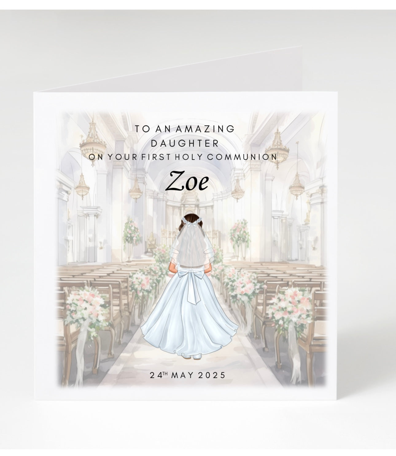 Personalised Communion Card