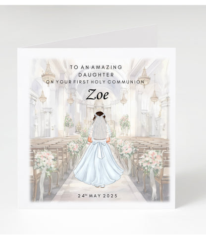 Personalised Communion Card