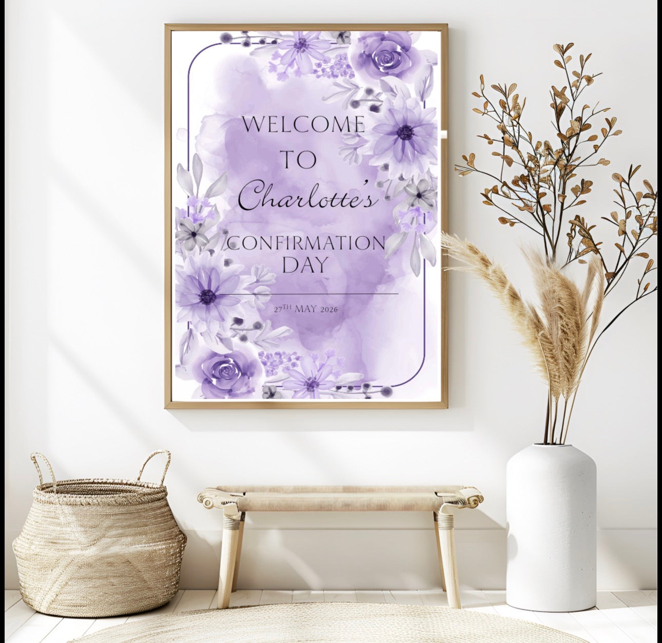 Personalised Confirmation Prints