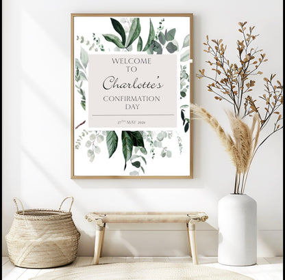 Personalised Confirmation Prints