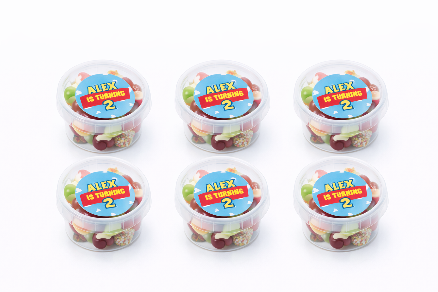 Personalised Sweet Tubs