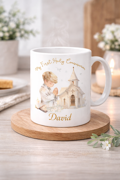 Personalised Communion Mugs