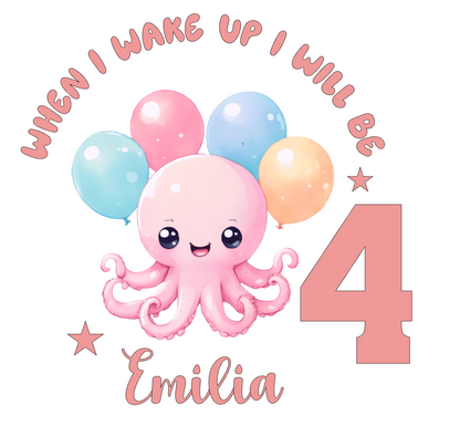 Personalised Octopus Pyjamas