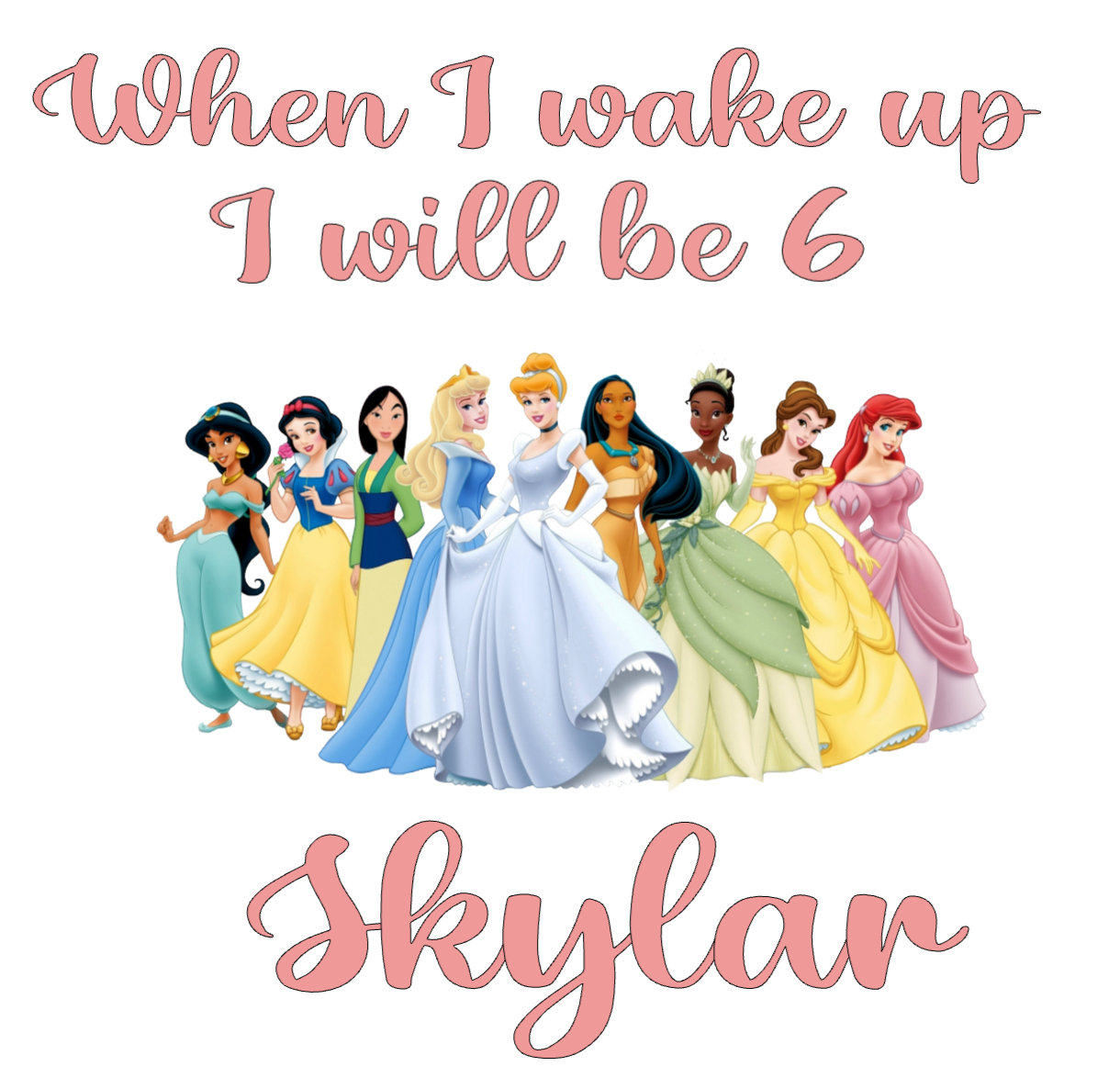 Personalised Princess Pyjamas