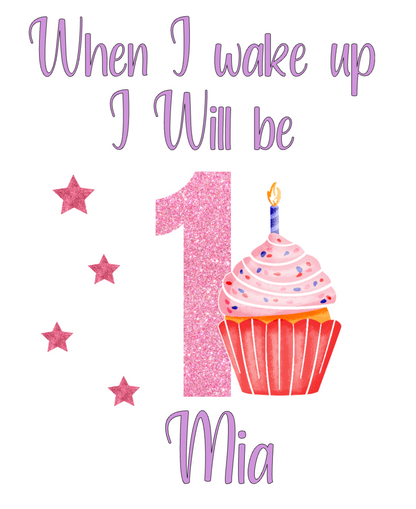 Personalised Cupcake Pyjamas