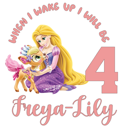Personalised Rapunzel Pyjamas