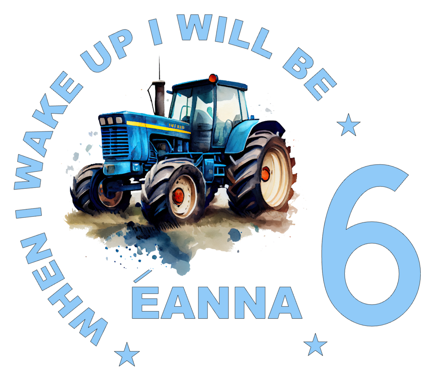 Personalised Tractor Pyjamas