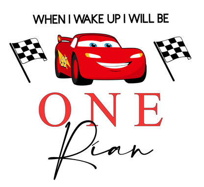 Personalised Lightening Mc Queen Pyjamas