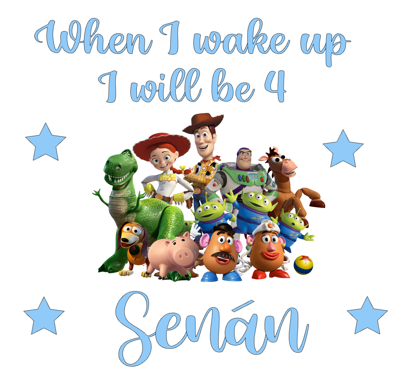 Personalised Toy Story Pyjamas