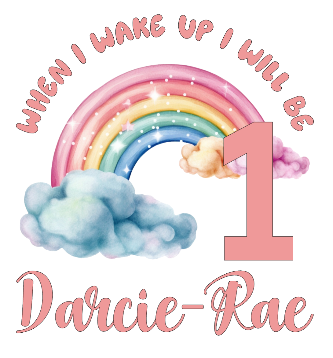 Personalised Rainbow Pyjamas