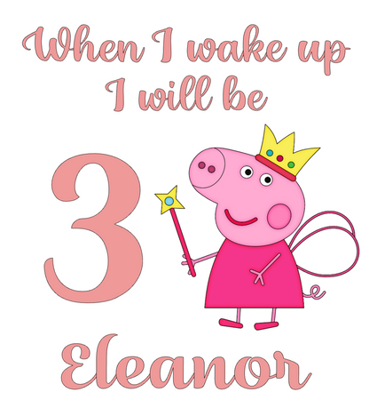 Personalised Peppa Pig Pyjamas