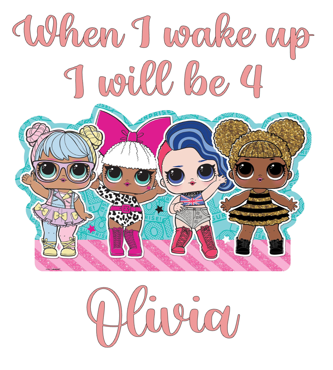 Personalised LOL Dolls Pyjamas