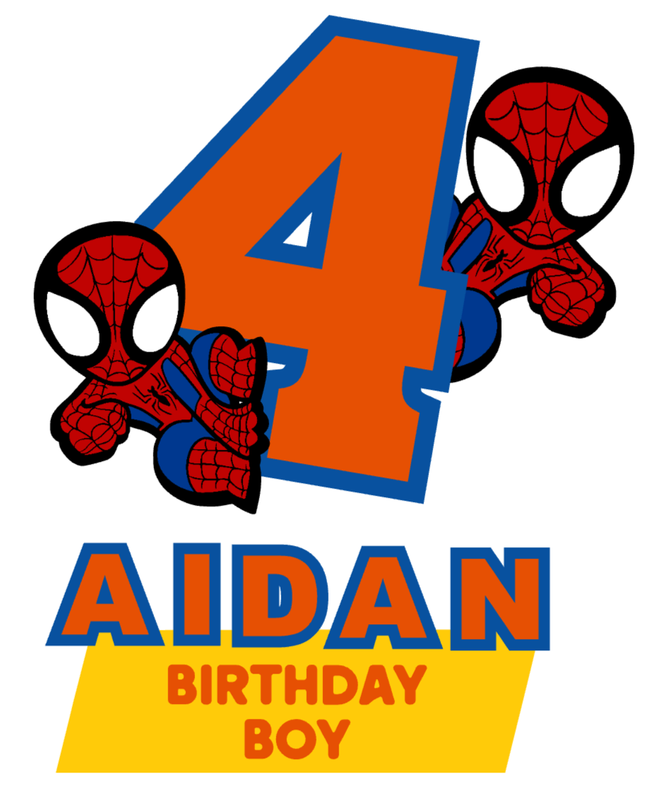 Personalised Spiderman Pyjamas