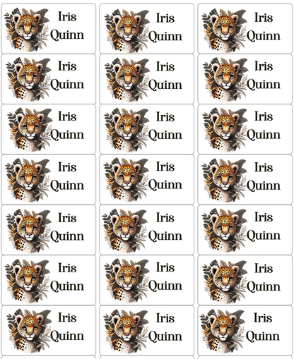 Personalised Back To School Book Stickers