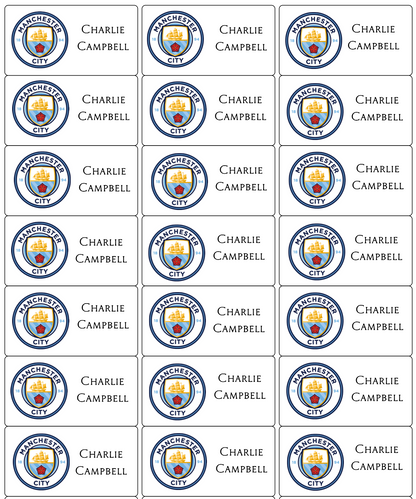 Personalised Back To School Book Stickers