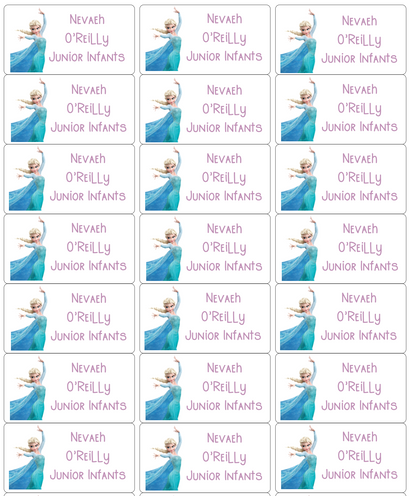Personalised Back To School Book Stickers