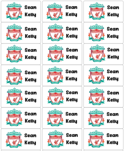 Personalised Back To School Book Stickers