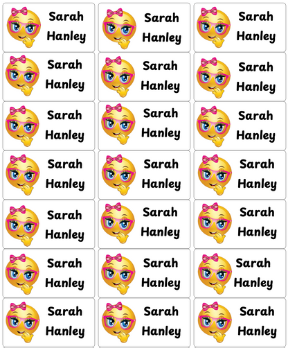 Personalised Back To School Book Stickers