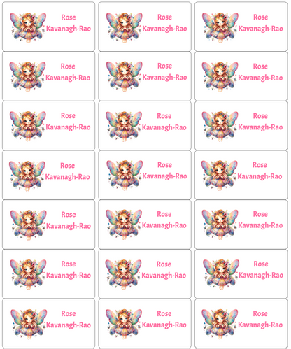 Personalised Back To School Book Stickers