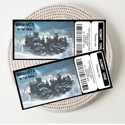Personalised Show Tickets