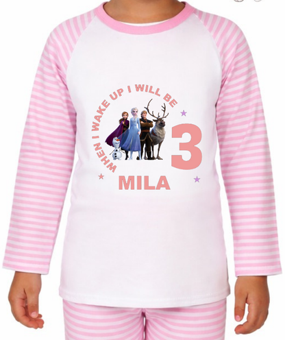Personalised Frozen Pyjamas