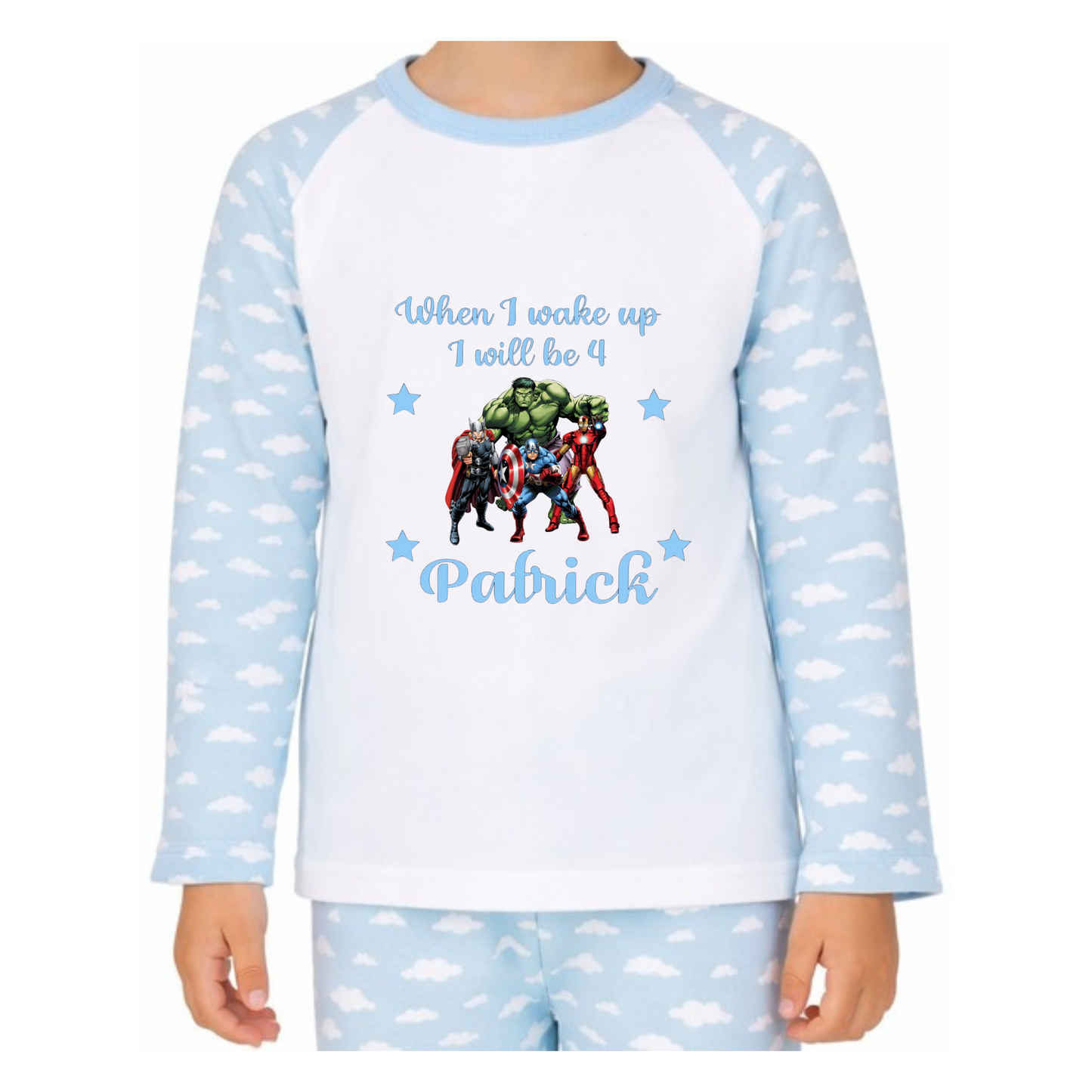 Personalised Avengers Pyjamas