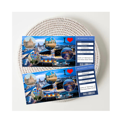 Personalised Destination Tickets