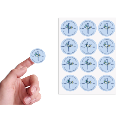 Personalised Communion Sticker Sheets
