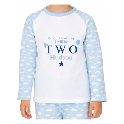 Personalised Age Pyjamas