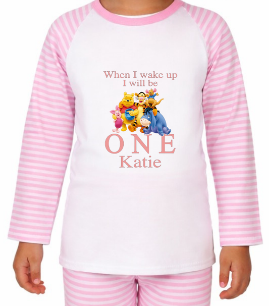 Personalised Winnie The Pooh Pyjamas