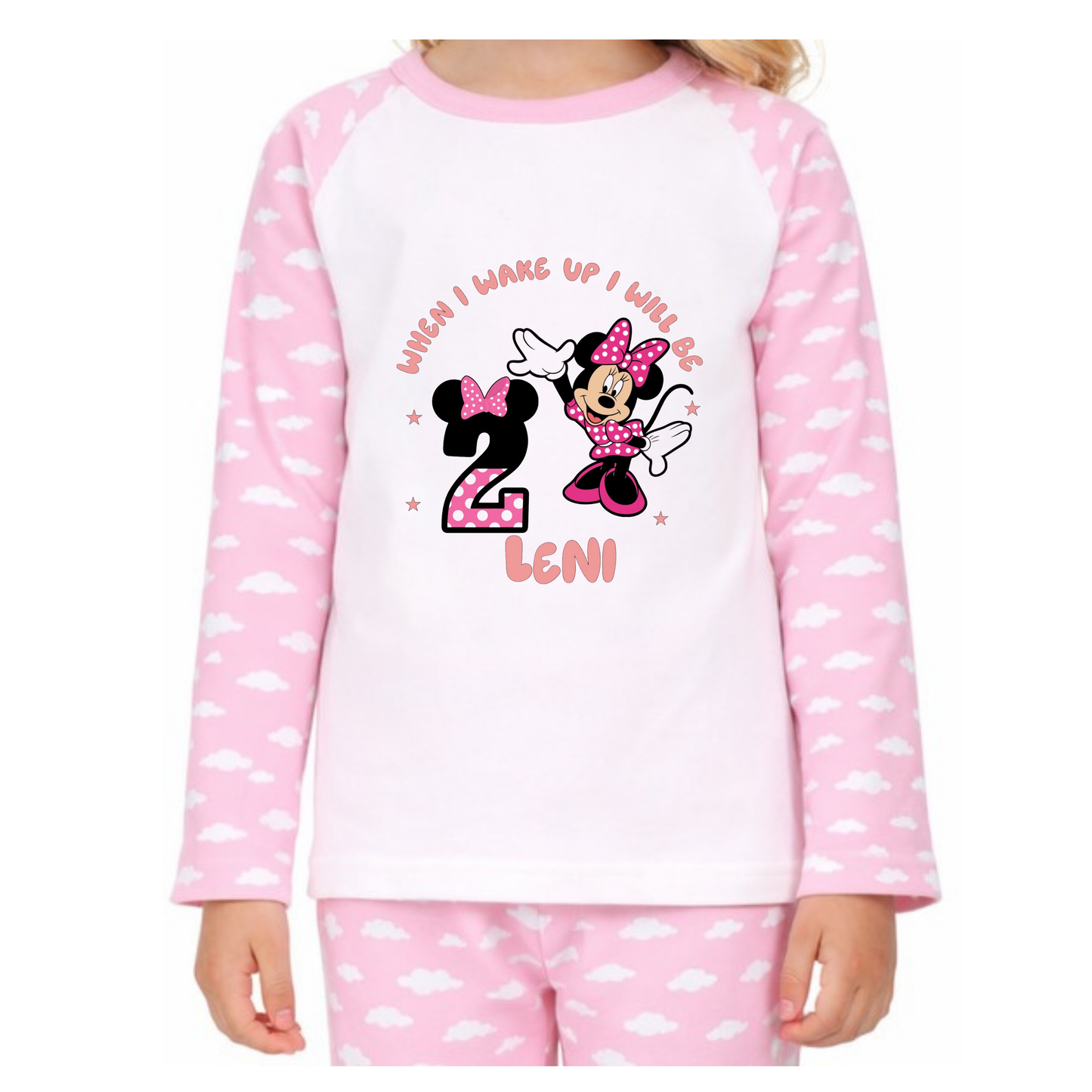 Personalised Minnie Mouse Pyjamas