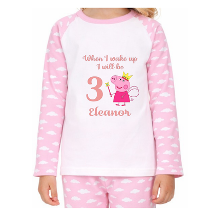 Personalised Peppa Pig Pyjamas