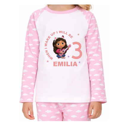 Personalised Gabby's Doll House Pyjamas