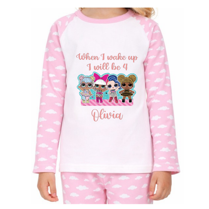 Personalised LOL Dolls Pyjamas