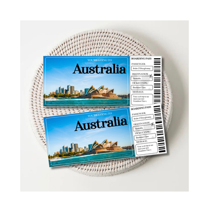 Personalised Destination Tickets