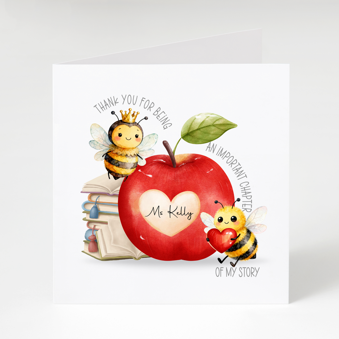 Personalised Teacher Cards