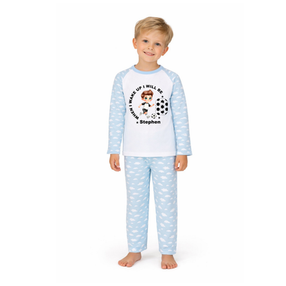 Personalised Football Pyjamas