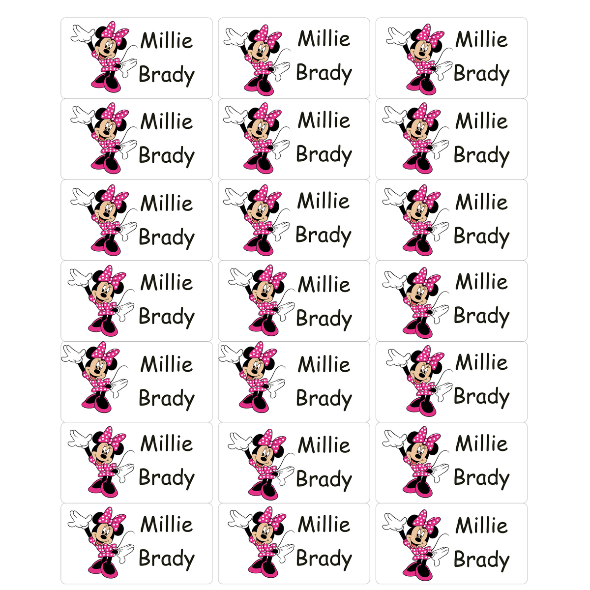 Personalised Back To School Book Stickers