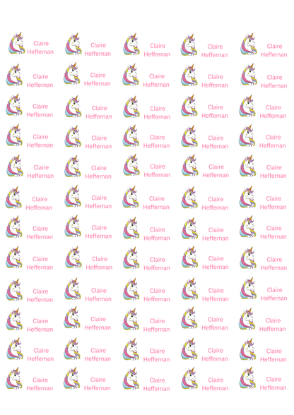 Personalised Back To School Pencil Stickers