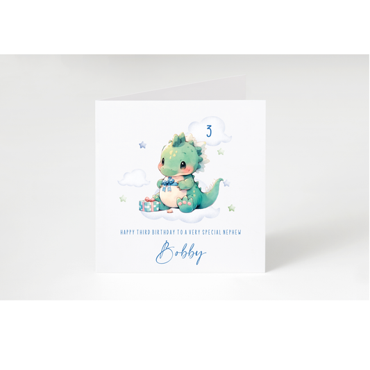 Personalised Animal Themed Birthday Cards