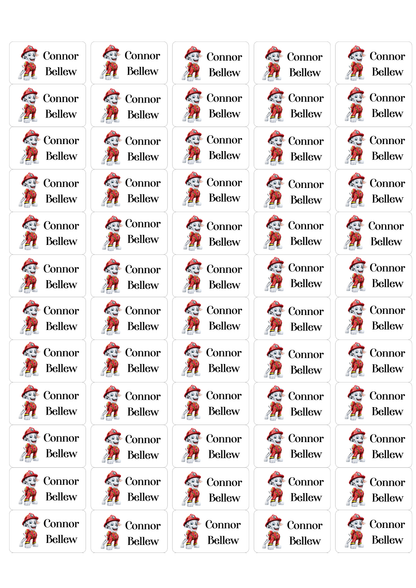 Personalised Back To School Pencil Stickers