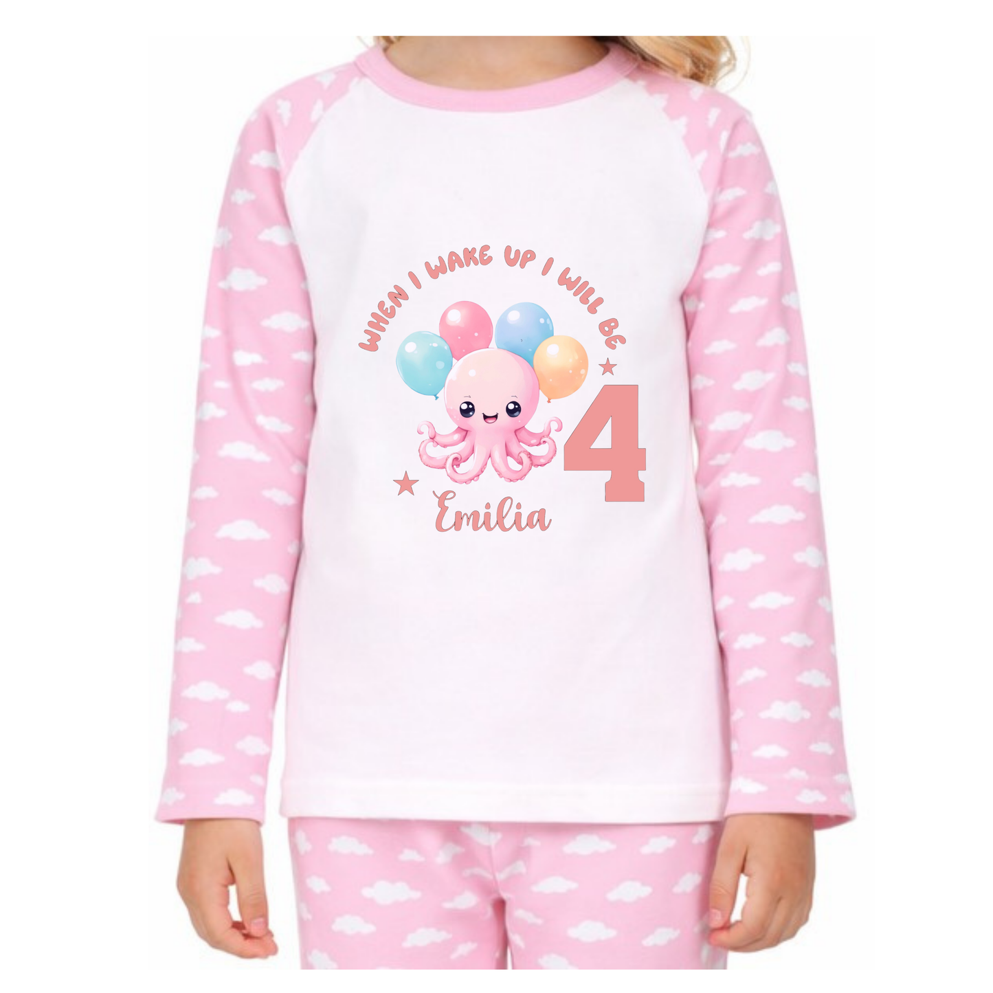 Personalised Octopus Pyjamas