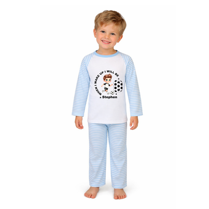 Personalised Football Pyjamas
