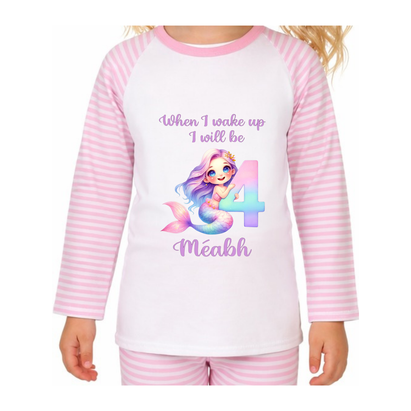 Personalised Mermaid Pyjamas